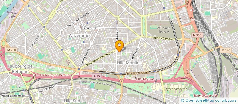 localisation de l'entreprise MONSIEUR MOHAMMED DAOUDI à LILLE