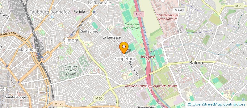 localisation de l'entreprise MONSIEUR MOHAMMED DERADJI à TOULOUSE