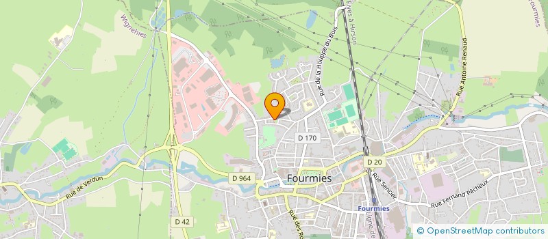 localisation de l'entreprise MONSIEUR MOHAMMED DERRAS à FOURMIES