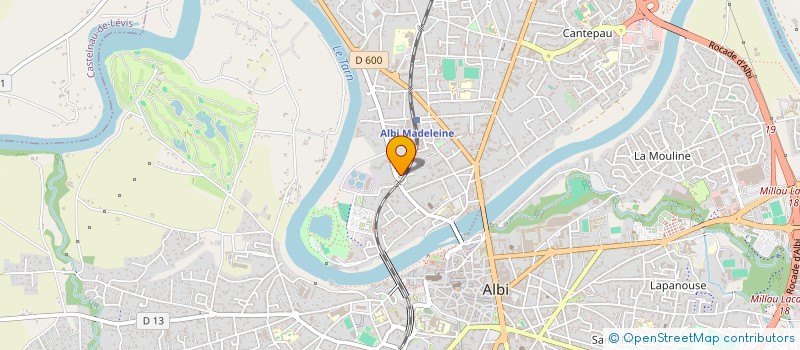 localisation de l'entreprise MONSIEUR MOHAMMED DERRI à ALBI