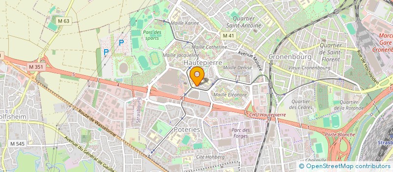 localisation de l'entreprise MONSIEUR MOHAMMED DHAFER à STRASBOURG