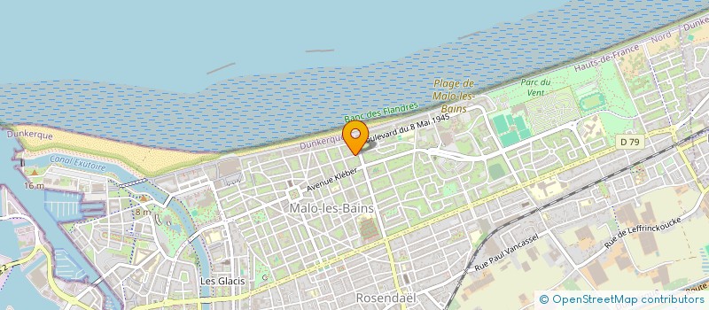 localisation de l'entreprise MONSIEUR MOHAMMED DIAKITE  DUNKERQUE