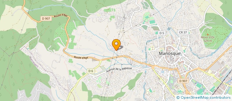 localisation de l'entreprise MONSIEUR MOHAMMED DIAZ JIMENEZ à MANOSQUE