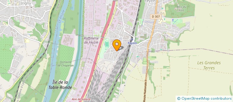 localisation de l'entreprise MONSIEUR MOHAMMED DJAHEL  FEYZIN