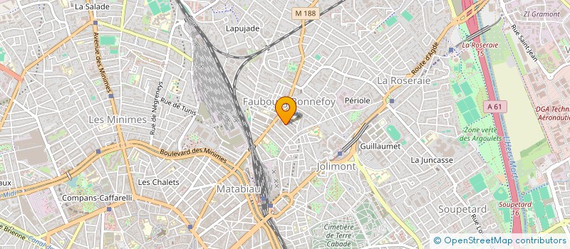 localisation de l'entreprise MONSIEUR MOHAMMED DJOUABRI à TOULOUSE