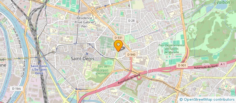 localisation de l'entreprise MONSIEUR MOHAMMED DREG  SAINT-DENIS