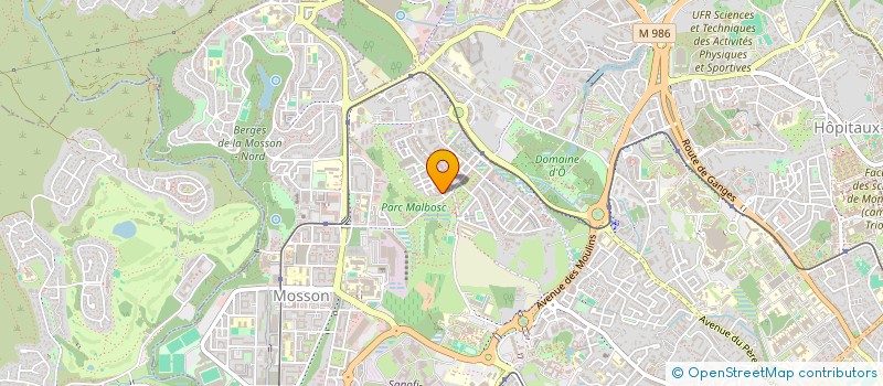 localisation de l'entreprise MONSIEUR MOHAMMED DRIHEM  SAINT-ANDRE-DE-SANGONIS