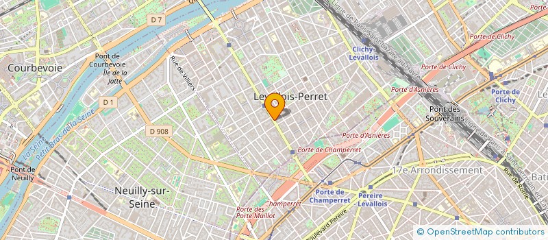 localisation de l'entreprise MONSIEUR MOHAMMED ED-DELYMY  LEVALLOIS-PERRET