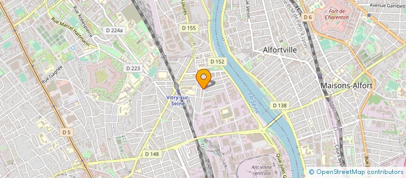 localisation de l'entreprise MONSIEUR MOHAMMED EL AISSAOUI à VITRY-SUR-SEINE