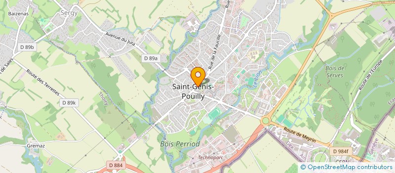 localisation de l'entreprise MONSIEUR MOHAMMED EL AISSATI à SAINT-GENIS-POUILLY