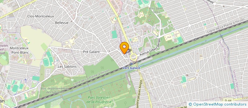localisation de l'entreprise MONSIEUR MOHAMMED-EL-AMIN RAHALI à VILLEPINTE