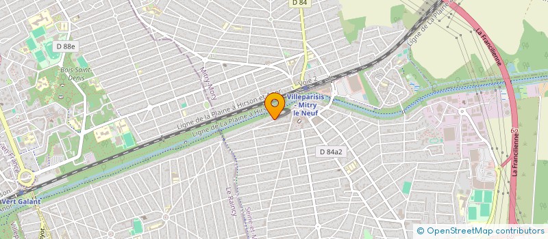 localisation de l'entreprise MONSIEUR MOHAMMED EL AMINE SEHILA  VILLEPARISIS