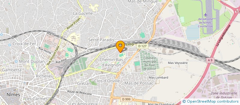 localisation de l'entreprise MONSIEUR MOHAMMED EL AMRANI  NIMES