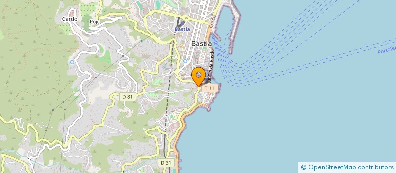 localisation de l'entreprise MONSIEUR MOHAMMED EL AZZAOUI à BASTIA