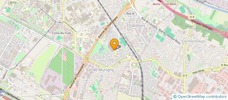 localisation de l'entreprise MONSIEUR MOHAMMED EL BAAKAK  REIMS