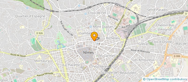 localisation de l'entreprise MONSIEUR MOHAMMED EL BAKKALI à NIMES