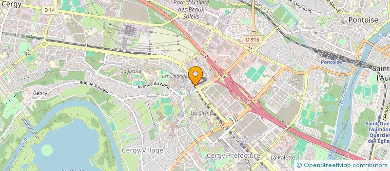 localisation de l'entreprise MONSIEUR MOHAMMED EL BAKKALI  CERGY