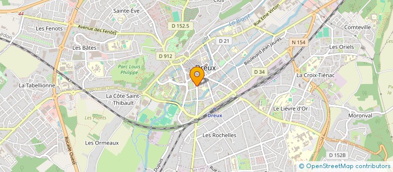 localisation de l'entreprise MONSIEUR MOHAMMED EL BOUKILI à DREUX