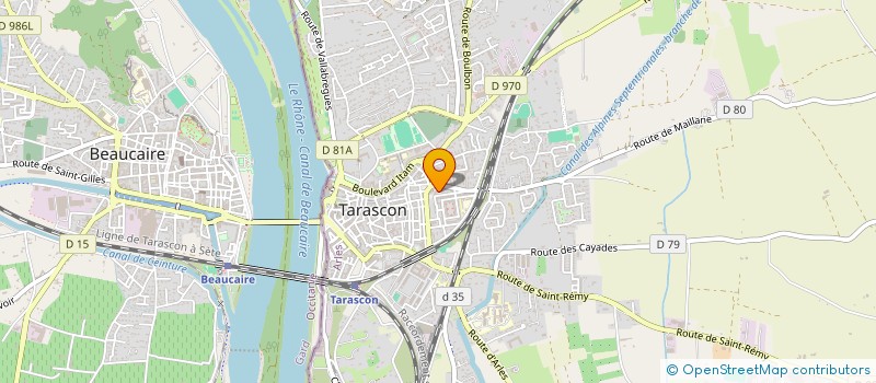 localisation de l'entreprise MONSIEUR MOHAMMED EL BOUZAIDI à TARASCON