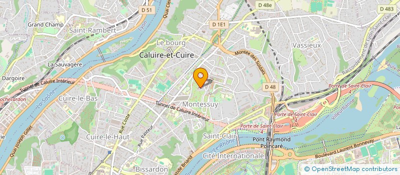 localisation de l'entreprise MONSIEUR MOHAMMED EL GADDAR à CALUIRE-ET-CUIRE