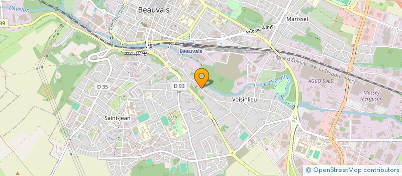 localisation de l'entreprise MONSIEUR MOHAMMED EL GOUMI  BEAUVAIS