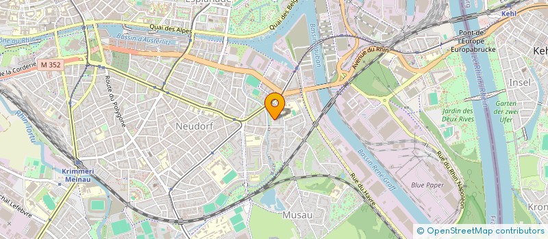 localisation de l'entreprise MONSIEUR MOHAMMED EL HABIB ALLOUI à STRASBOURG