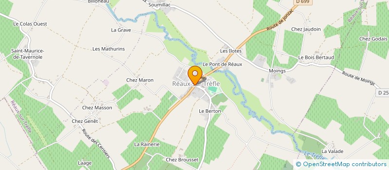 localisation de l'entreprise MONSIEUR MOHAMMED EL HADAJI  REAUX SUR TREFLE