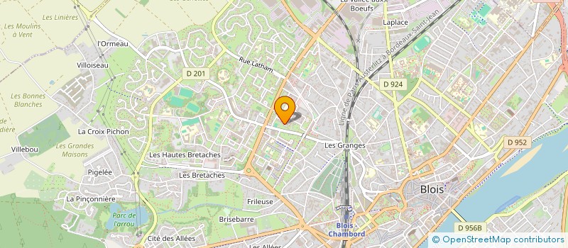 localisation de l'entreprise MONSIEUR MOHAMMED EL HALIFY  BLOIS