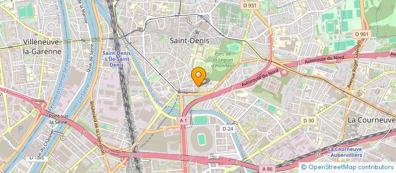 localisation de l'entreprise MONSIEUR MOHAMMED EL HANNOUFI à SAINT-DENIS
