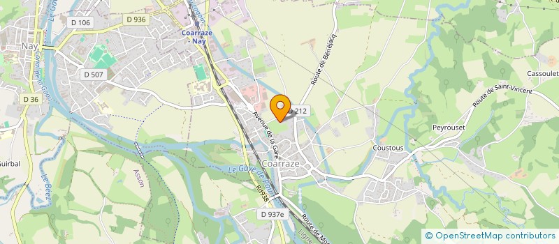 localisation de l'entreprise MONSIEUR MOHAMMED EL IMRANY  EL HASSANI  COARRAZE