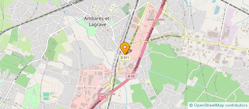 localisation de l'entreprise MONSIEUR MOHAMMED EL JAOUANI à AMBARES-ET-LAGRAVE