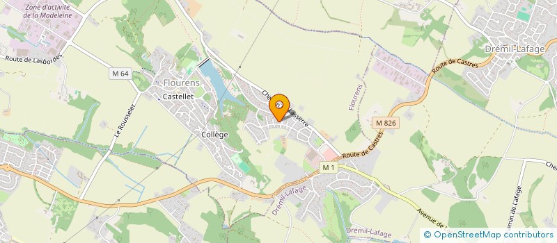 localisation de l'entreprise MONSIEUR MOHAMMED EL JIHL  FLOURENS