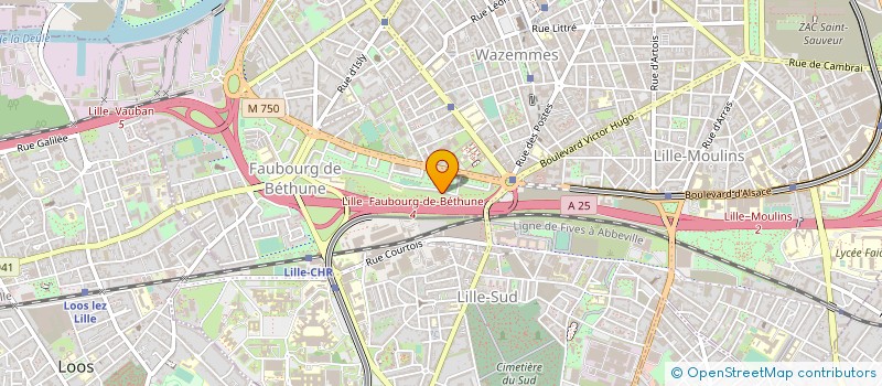 localisation de l'entreprise MONSIEUR MOHAMMED EL KADDOURI à LILLE