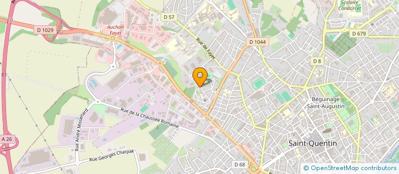 localisation de l'entreprise MONSIEUR MOHAMMED EL KARBOUB à SAINT-QUENTIN