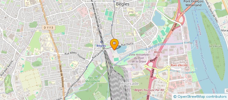 localisation de l'entreprise MONSIEUR MOHAMMED EL KHALIFA BENHOU à BEGLES