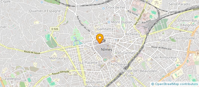 localisation de l'entreprise MONSIEUR MOHAMMED EL KHOULALI  NIMES