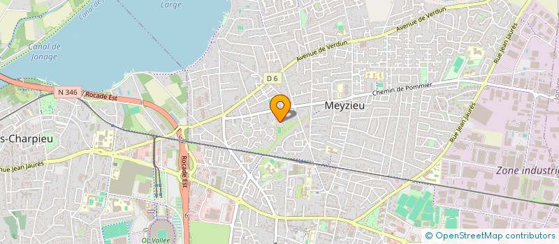 localisation de l'entreprise MONSIEUR MOHAMMED EL MADANANI  MEYZIEU