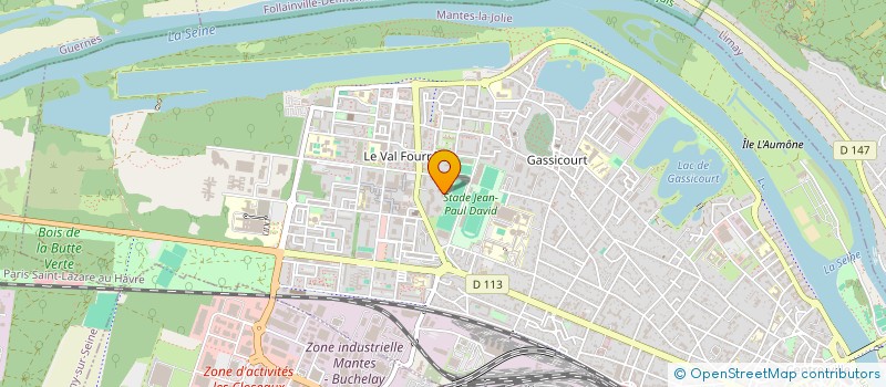 localisation de l'entreprise MONSIEUR MOHAMMED EL MAHDI HAMOUDA  MANTES-LA-JOLIE