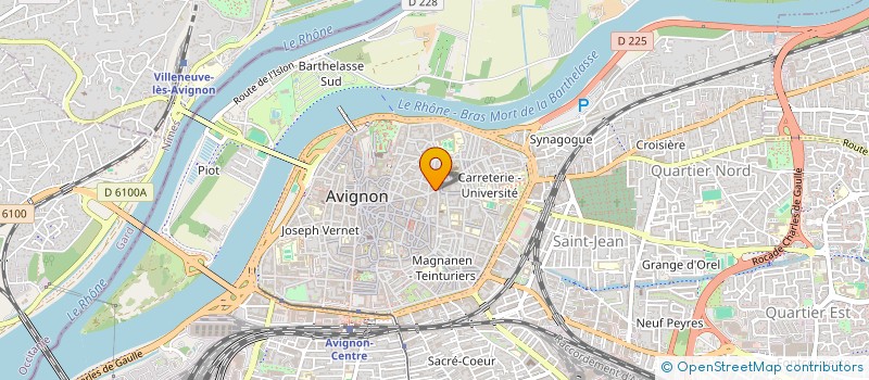 localisation de l'entreprise MONSIEUR MOHAMMED EL MANJRA à AVIGNON