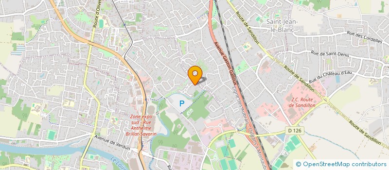 localisation de l'entreprise MONSIEUR MOHAMMED EL MANKOURI à ORLEANS