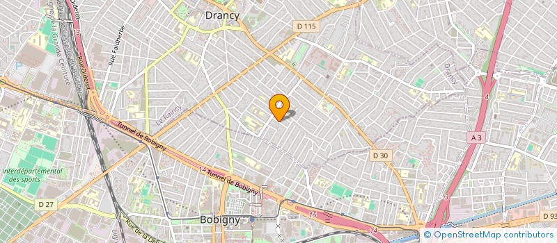 localisation de l'entreprise MONSIEUR MOHAMMED EL MARZOUKI à DRANCY