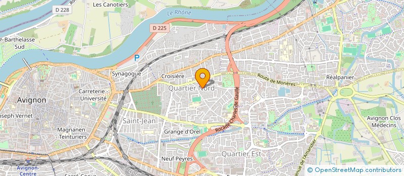 localisation de l'entreprise MONSIEUR MOHAMMED EL MASSOUDI  AVIGNON