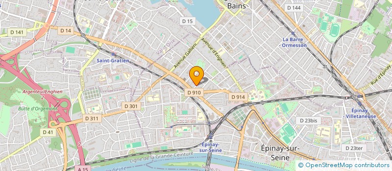 localisation de l'entreprise MONSIEUR MOHAMMED EL MEZIOUNI à EPINAY-SUR-SEINE