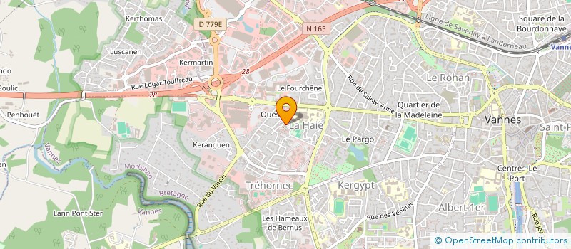 localisation de l'entreprise MONSIEUR MOHAMMED EL MOUSSAOUI à VANNES