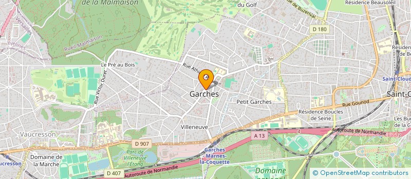 localisation de l'entreprise MONSIEUR MOHAMMED EL NOUNOU à GARCHES