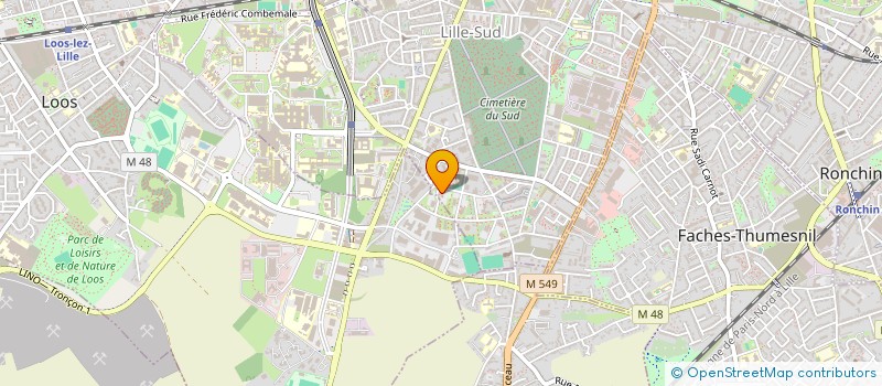 localisation de l'entreprise MONSIEUR MOHAMMED EL OUAMI à LILLE