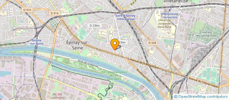 localisation de l'entreprise MONSIEUR MOHAMMED EL YOUSFI  EPINAY-SUR-SEINE