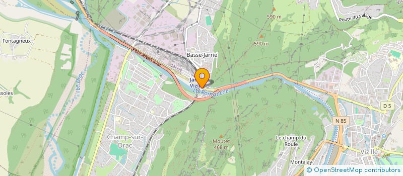 localisation de l'entreprise MONSIEUR MOHAMMED ELABED  CHAMP-SUR-DRAC