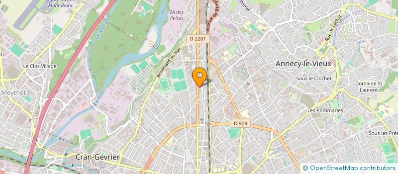 localisation de l'entreprise MONSIEUR MOHAMMED ELSADIG HASSAN ELNOUR  ANNECY