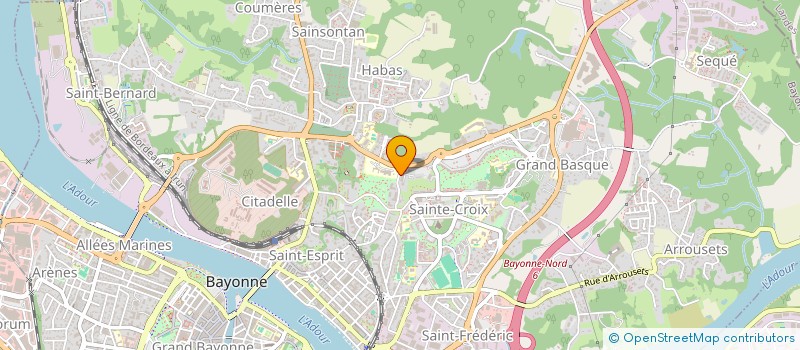 localisation de l'entreprise MONSIEUR MOHAMMED ERRITALI à BAYONNE